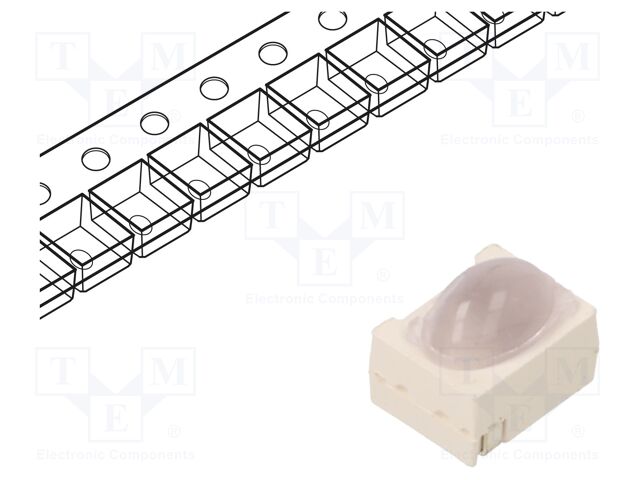 Dim: 4.2x3.3x3.6mm; Lens: transparent; λd: 940nm; Front: convex