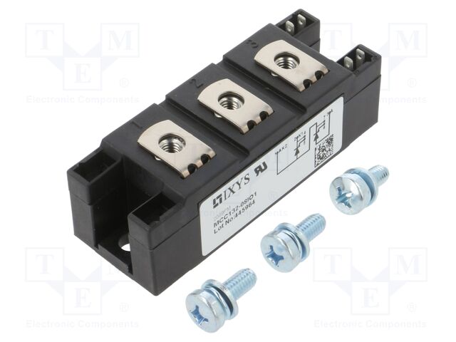 Module: thyristor; double series; 800V; 130A; Y4-M6; Ufmax: 1.36V