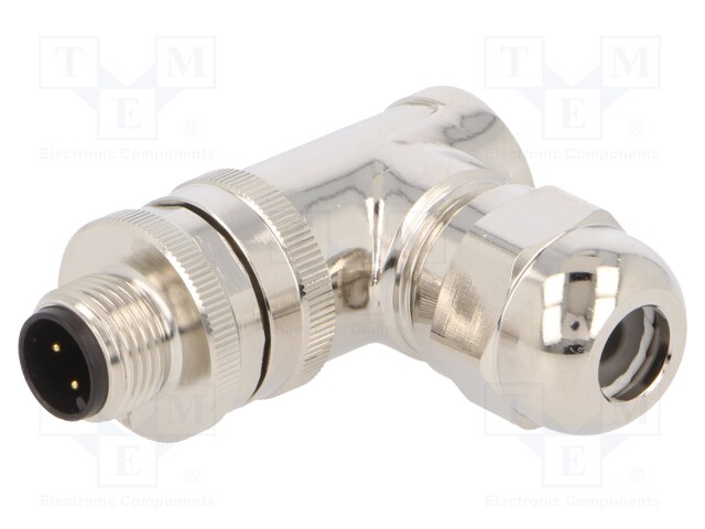 Plug; M12; PIN: 3; male; A code-DeviceNet / CANopen; for cable