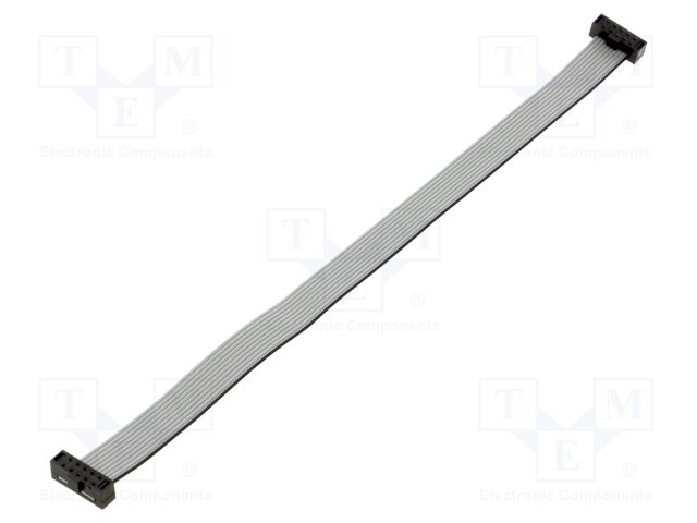 Ribbon cable with IDC connectors; IDC,both sides; Tape ph: 1mm