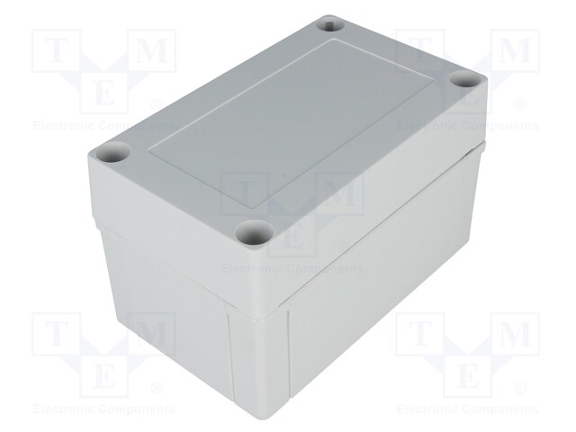 Enclosure: multipurpose; X: 80mm; Y: 130mm; Z: 75mm; MNX; grey; IK08