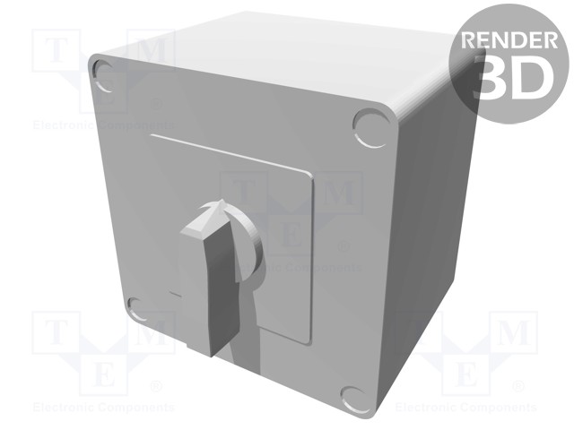 Switch: cam switch; Stabl.pos: 3; 32A; 1-0-2; Mounting: in housing