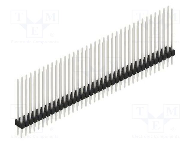 Connector: pin strips; pin header; male; PIN: 72; 2.54mm; THT; 2x36