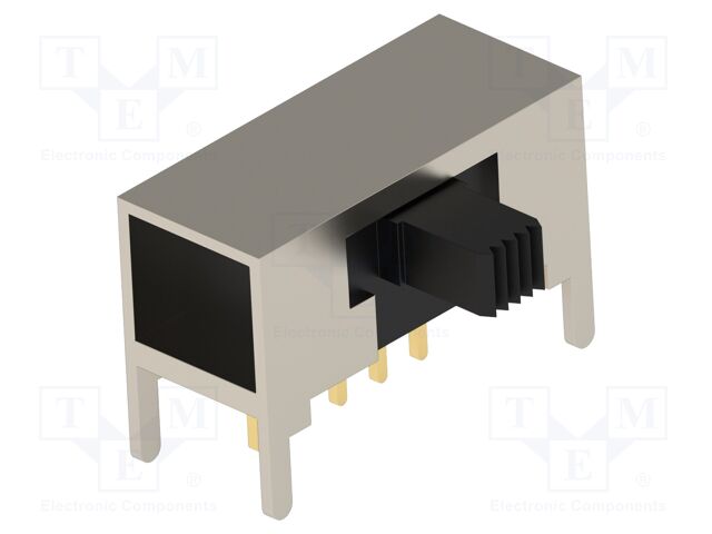 Switch: slide; Pos: 2; SPDT; 0.3A/125VAC; ON-ON; THT; -20÷85°C; 100mΩ