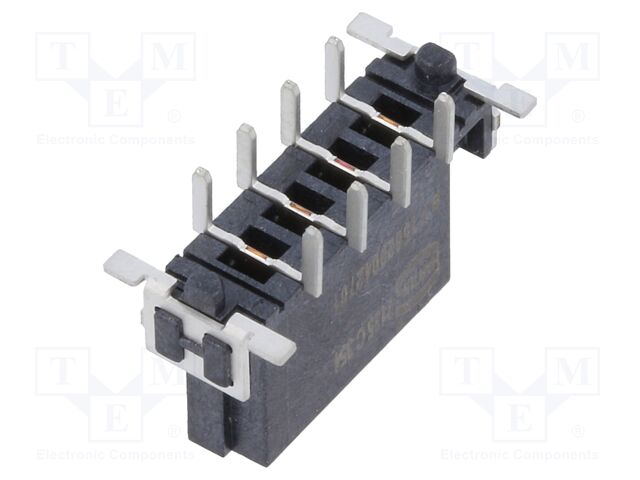 Connector: PCB to PCB; female; PIN: 4; 2.54mm; -55÷125°C; 20A; THT