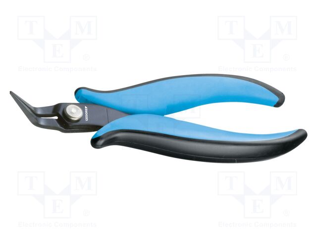 Pliers; precision; bent; 150mm