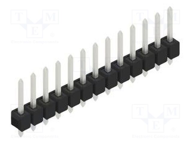 Connector: pin strips; pin header; male; PIN: 13; 2.54mm; THT; 1x13