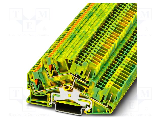 Splice terminal: rail; PTS; PA; terminals: 4; W: 5.2mm; H: 92.6mm