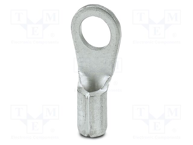 Non-insulated; Body: silver; Tip: ring