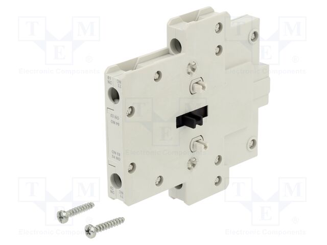 Auxiliary contacts; Series: CEM; Leads: screw terminals
