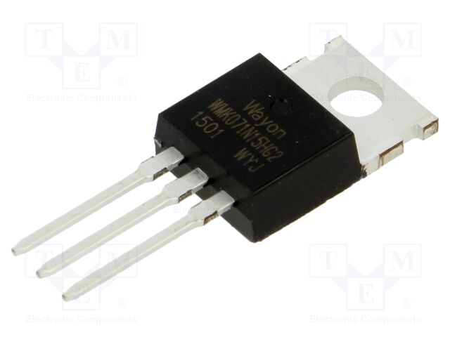 Transistor: N-MOSFET; unipolar; TO220-3
