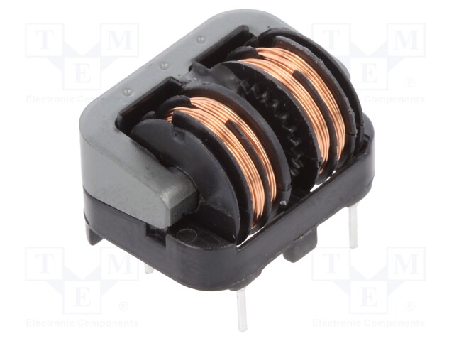 Inductor: wire; THT; 1.1mH; 2.2A; 110mΩ; 250VAC; -25÷120°C