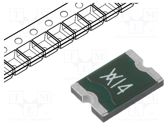 Fuse: PTC polymer; 140mA