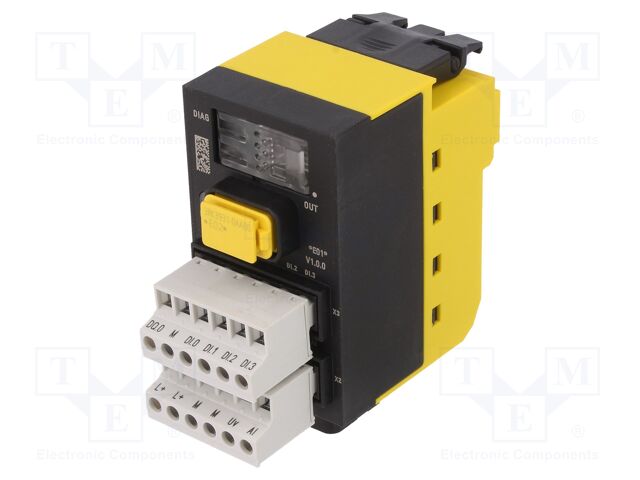 Fail-safe interface module; 3SU1.5; Ø22mm; 24VDC