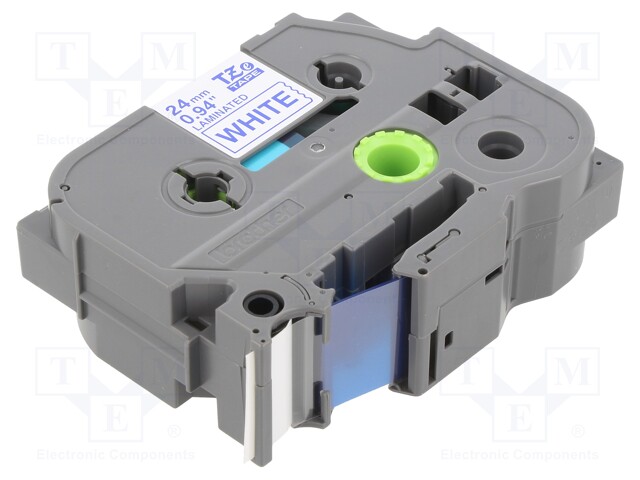 Tape; Width: 24mm; Colour: white; Character colour: blue; L: 8m