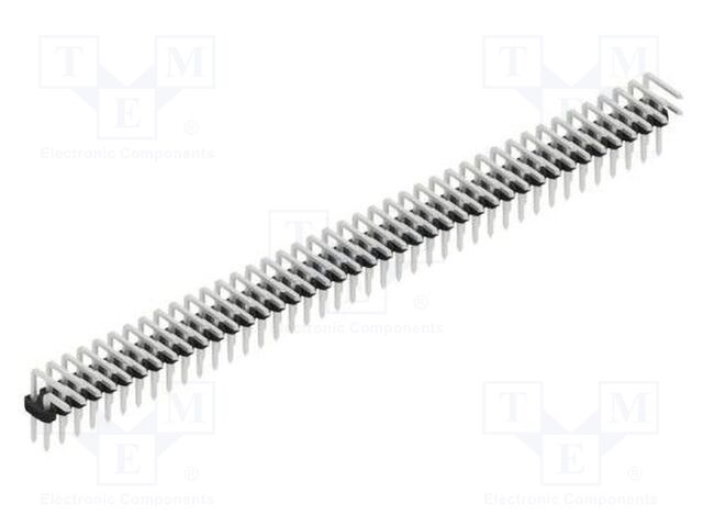 Connector: pin strips; pin header; male; PIN: 82; 2mm; THT; 2x41