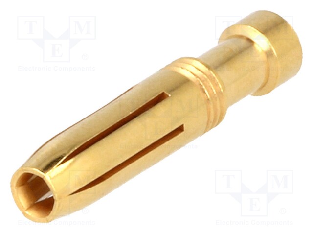 Contact; female; 2.5mm2; 14AWG; Han E HMC; gold-plated; crimped