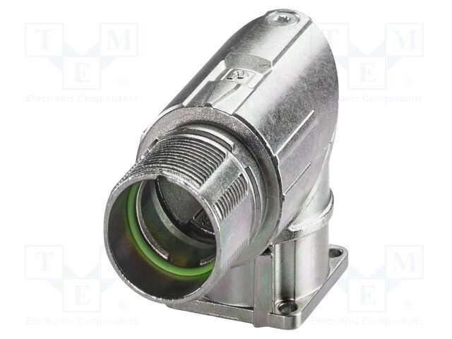 Enclosure for connectors: M23; angled; M23 PRO Signal