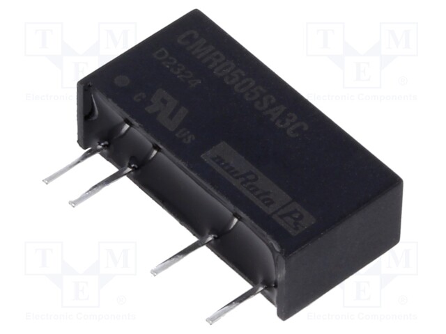 Converter: DC/DC; 0.75W; Uin: 4.5÷5.5V; Uout: 5VDC; Iout: 150mA; SIP