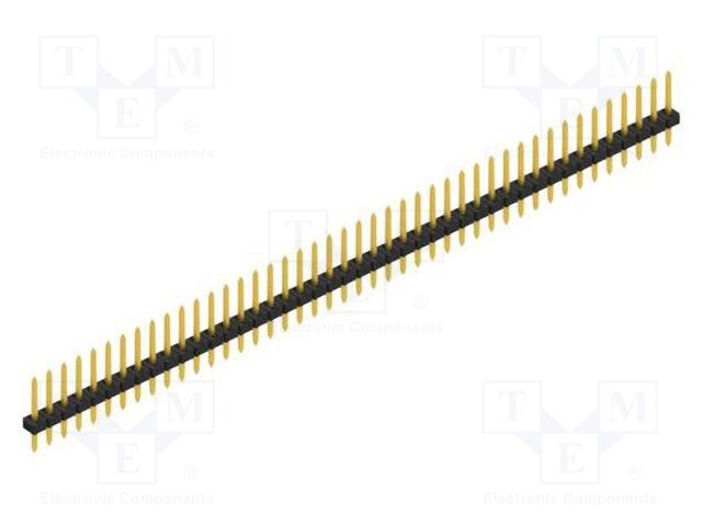 Connector: pin strips; pin header; male; PIN: 44; 2mm; THT; 1x44