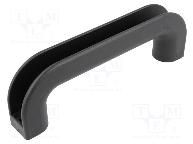 Handle; Mat: polyamide; black; H: 60mm; L: 188mm; W: 28mm