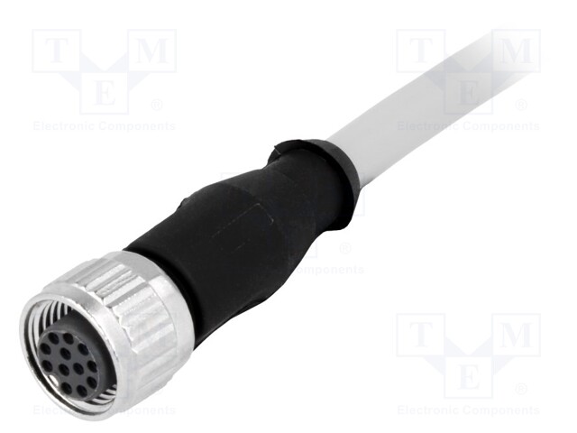 Plug; M12; PIN: 12; female; A code-DeviceNet / CANopen; 0.5m