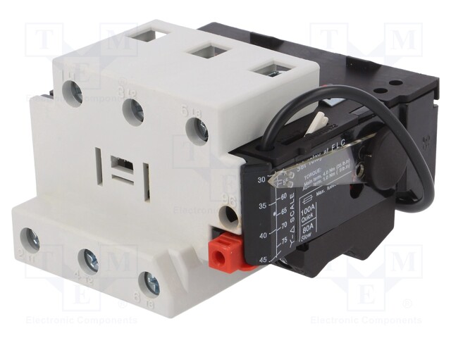 Thermal relay; Auxiliary contacts: CO; Leads: screw terminals