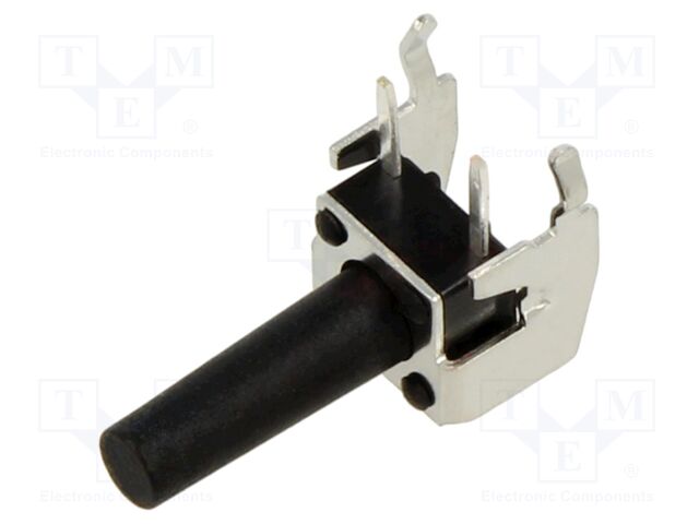 Microswitch TACT; SPST; Pos: 2; 0.1A/30VDC; THT; 2.55N; 13mm; round