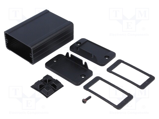 Enclosure: with panel; with fixing lugs; 1457; X: 59mm; Y: 80mm