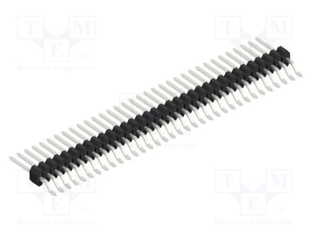Connector: pin strips; pin header; male; PIN: 34; 1.27mm; SMT; 1x34