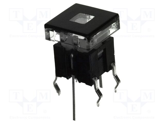 TACTILE SW, SPST, 0.05A, 12VDC, SOLDER