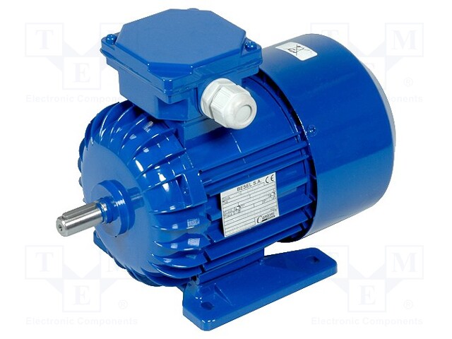 Motor: AC; 3-phase; 0.37kW; 1380rpm; continuous operation S1; IP54
