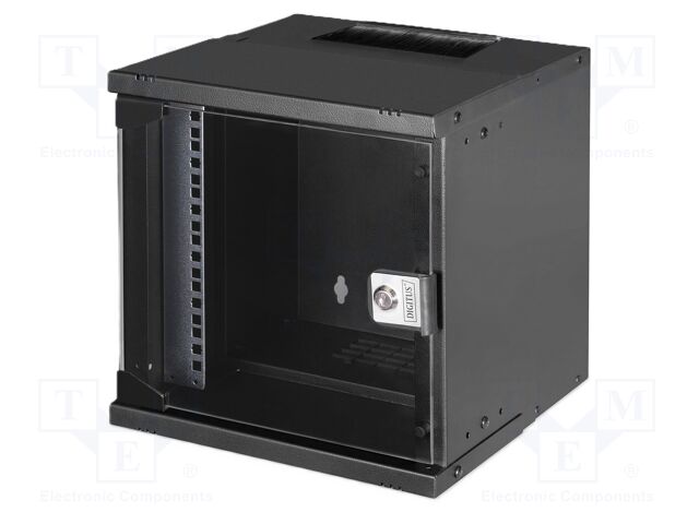 Enclosure: rack cabinet; Standard: 10"; SOHO PRO; 6U; black
