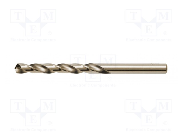 Drill bit; for metal; Ø: 4.5mm; L: 47mm; Overall len: 80mm; 1pcs.