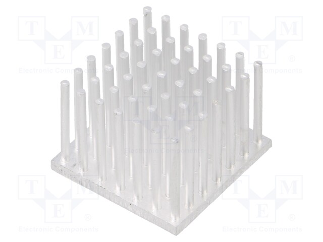 Heatsink: extruded; L: 25mm; W: 25mm; H: 18.5mm; 3K/W; aluminium