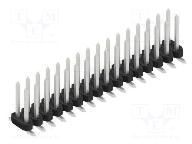 Connector: pin strips; pin header; male; PIN: 32; 2mm; SMT; 2x16