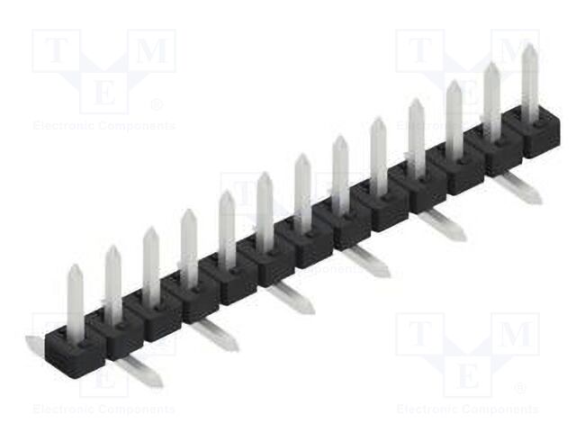 Connector: pin strips; pin header; male; PIN: 13; 2mm; SMT; 1x13