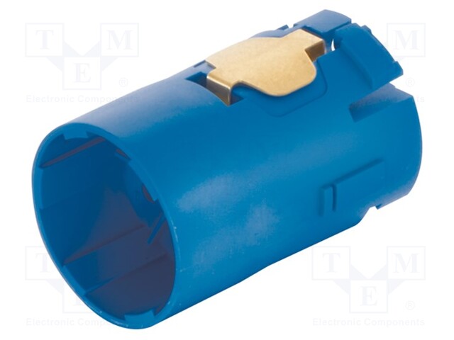 Circular Connector Insert, Han Series, 8 Contacts, Pin, Crimp