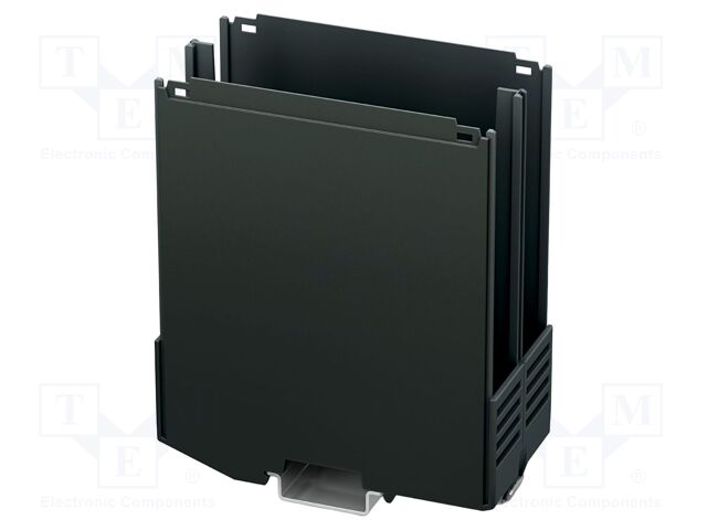 Enclosure base; with terminals; black; UL94V-0; ICS50; X: 108.35mm