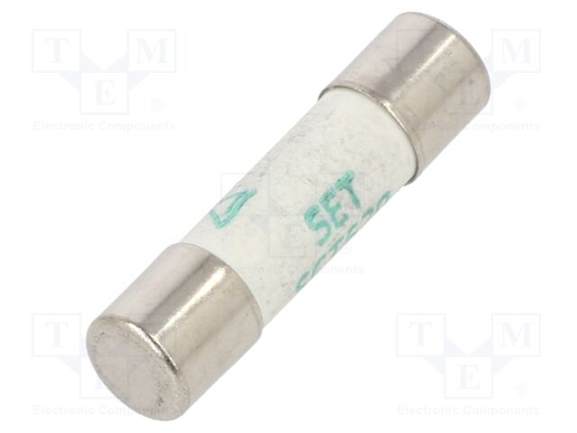 Fuse: fuse; ceramic; 20A; 250V; time-lag; 5x20mm; brass