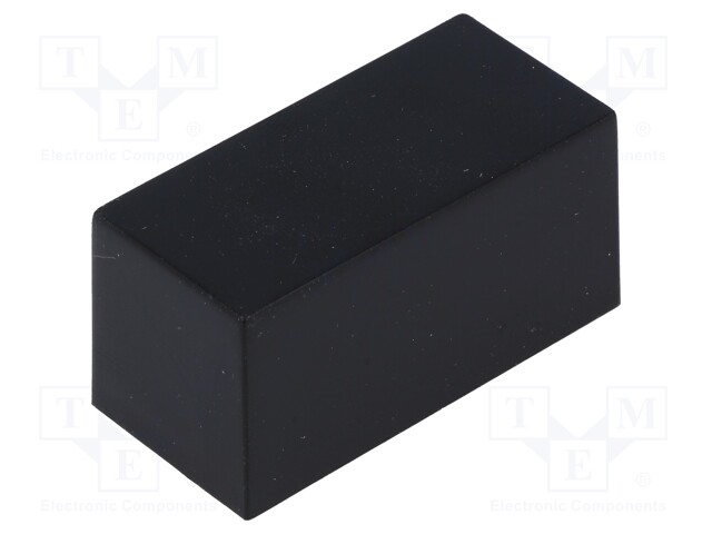 Enclosure: designed for potting; X: 22mm; Y: 46mm; Z: 22.5mm; ABS