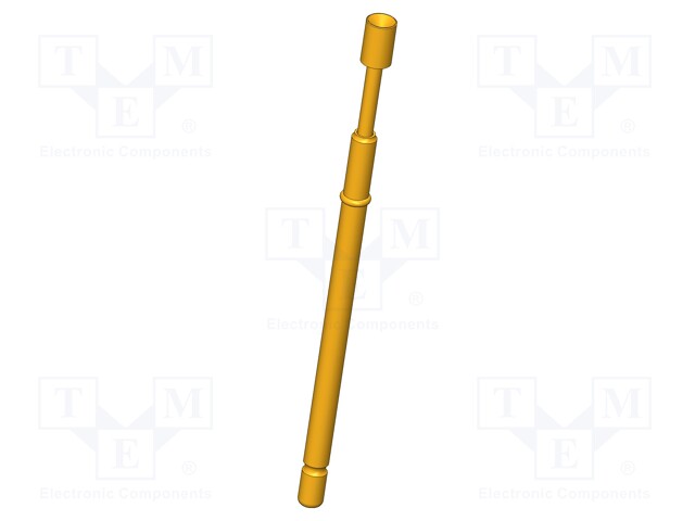 Test needle; Operational spring compression: 4mm; 8A; Ø: 2mm