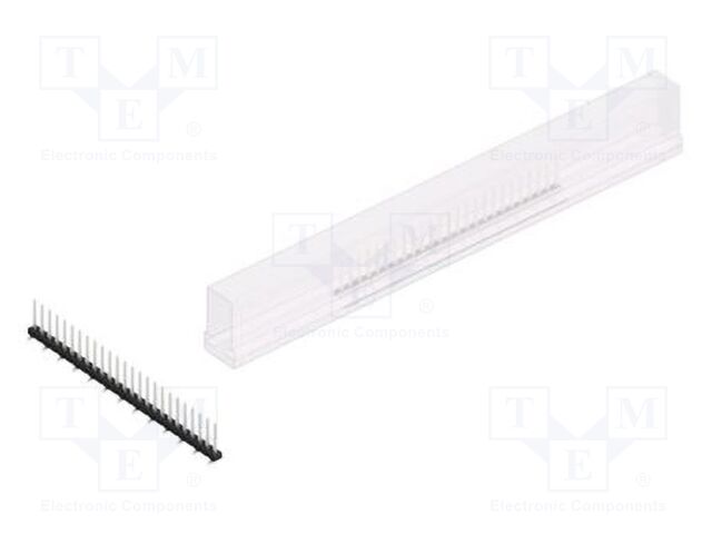 Connector: pin strips; pin header; male; PIN: 25; 2mm; SMT; 1x25