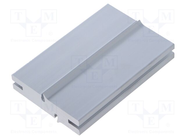 Heatsink: extruded; flat; natural; L: 75mm; W: 11mm; H: 50mm; raw