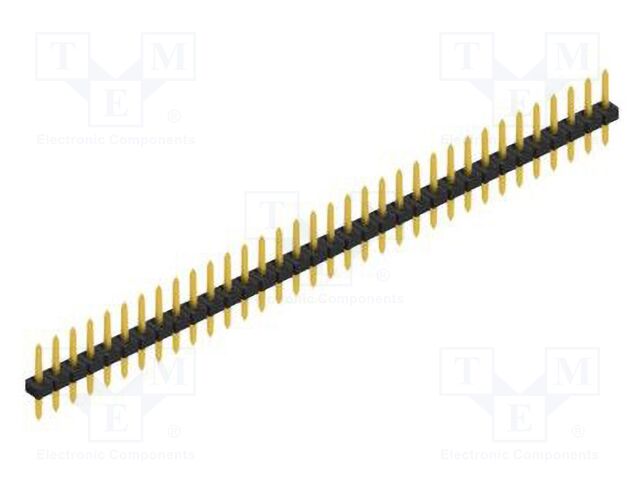 Connector: pin strips; pin header; male; PIN: 34; 2mm; THT; 1x34