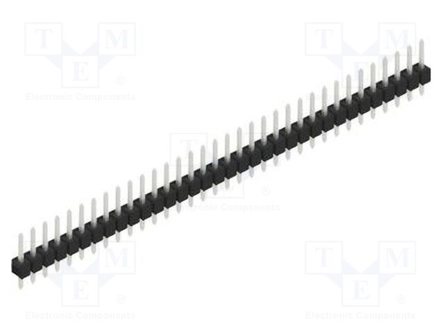 Connector: pin strips; pin header; male; PIN: 34; 2.54mm; THT; 1x34