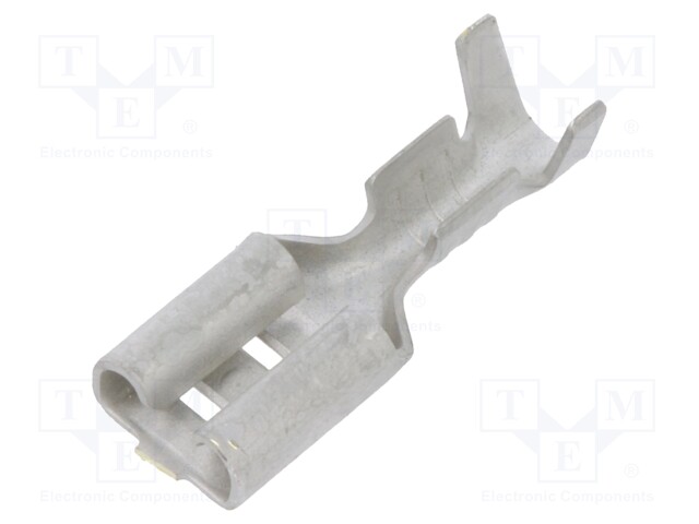 Terminal: flat; 4.8mm; 0.5mm; female; 0.5÷1.25mm2; crimped; tinned