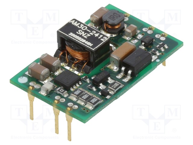 Converter: DC/DC; 3W; Uin: 9÷36V; 12VDC; Iout: 250mA; DIP; 2.2g