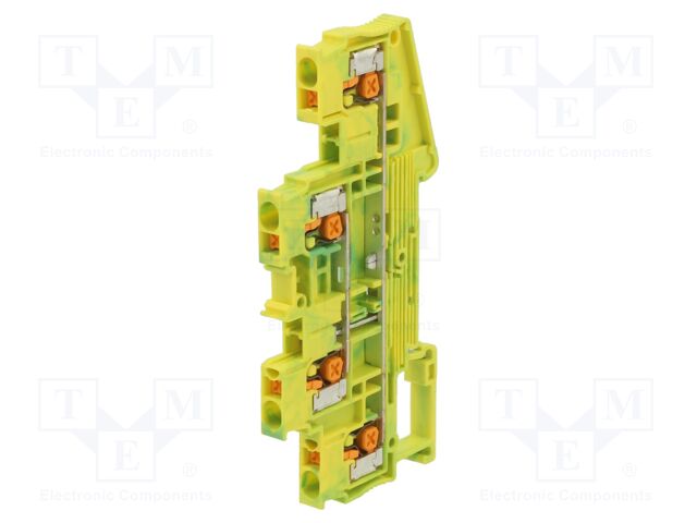 Splice terminal: rail; XT; PA; L: 46.1mm; 0.5÷4mm2; ways: 1; W: 5.2mm