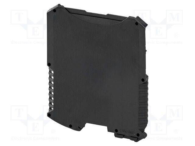 Housing half; left; black; UL94V-0; ME MAX U-U1; PA; X: 6.3mm